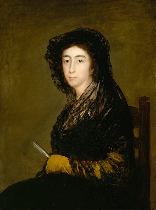 Portrait of Dona Amalia Bonells de Costa by Francisco de Goya.