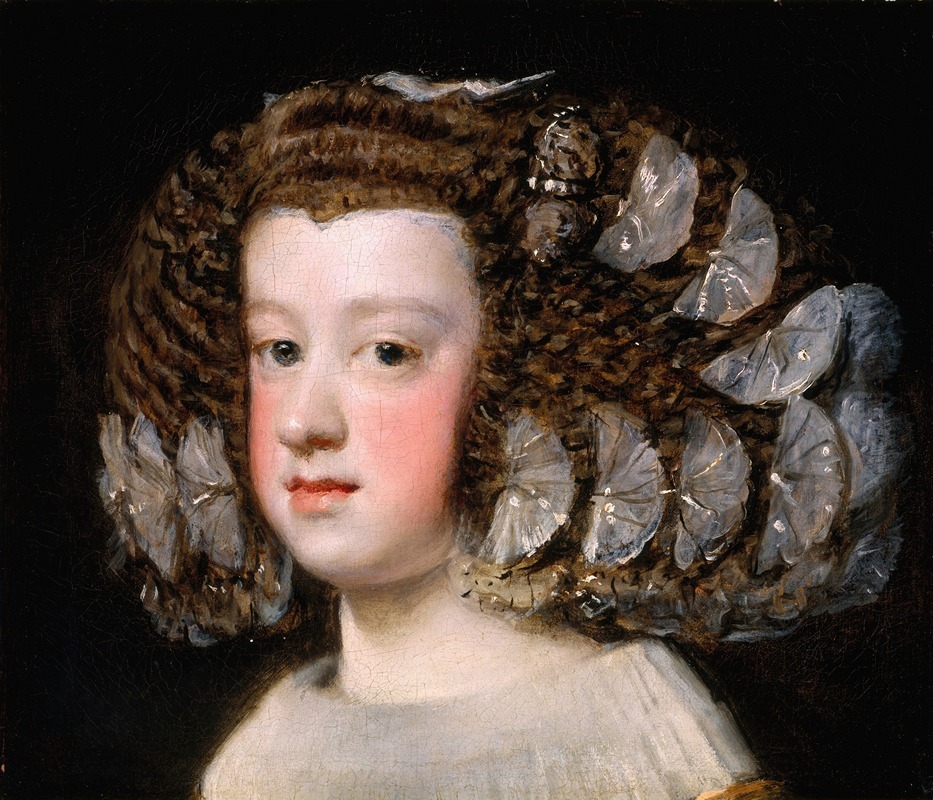 Portrait of María Teresa, Infanta of Spain by Diego Velázquez.
