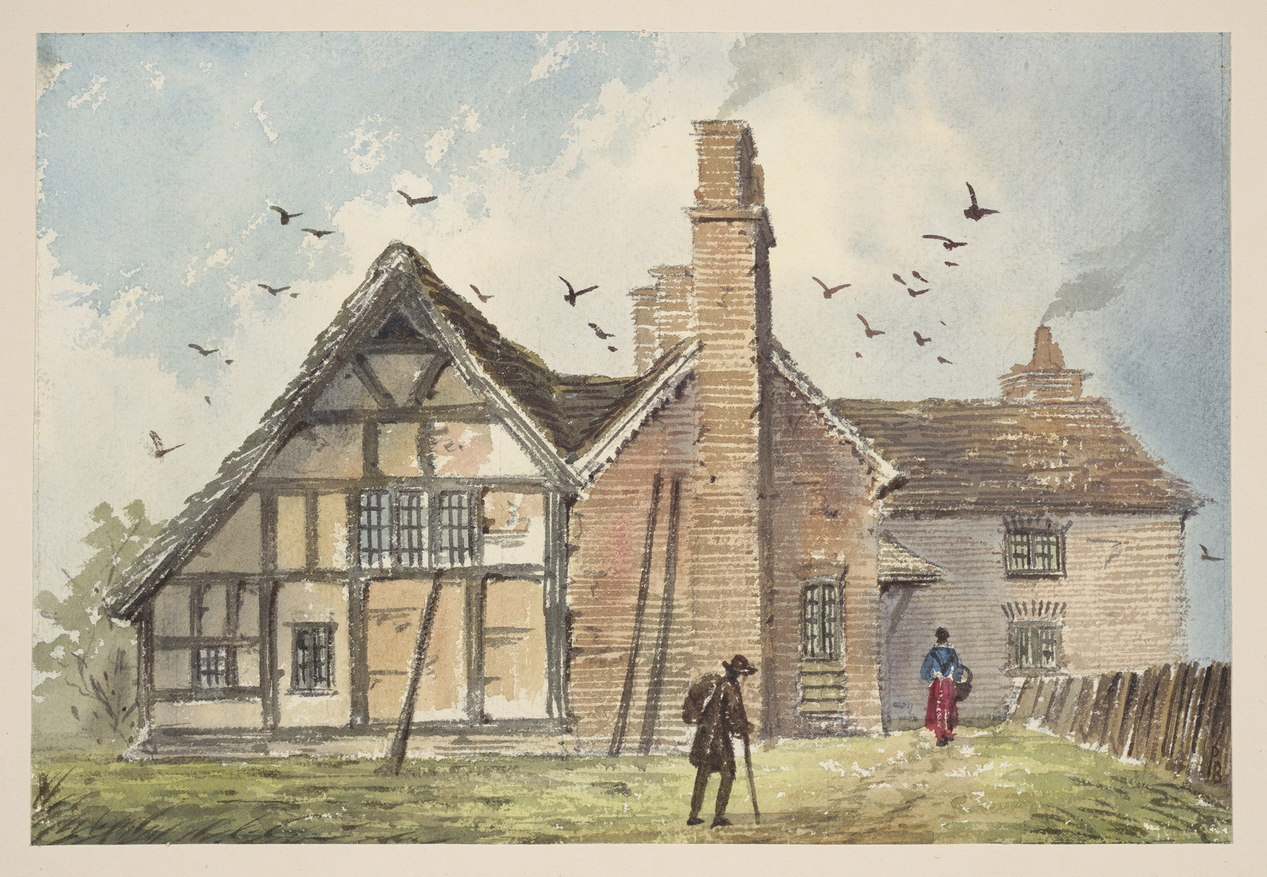 Haunts of Shakespeare Pl.04, by Paul Braddon, public domain