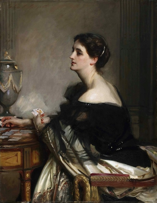 Portrait of Sybil Frances Grey by John Singer Sargent.