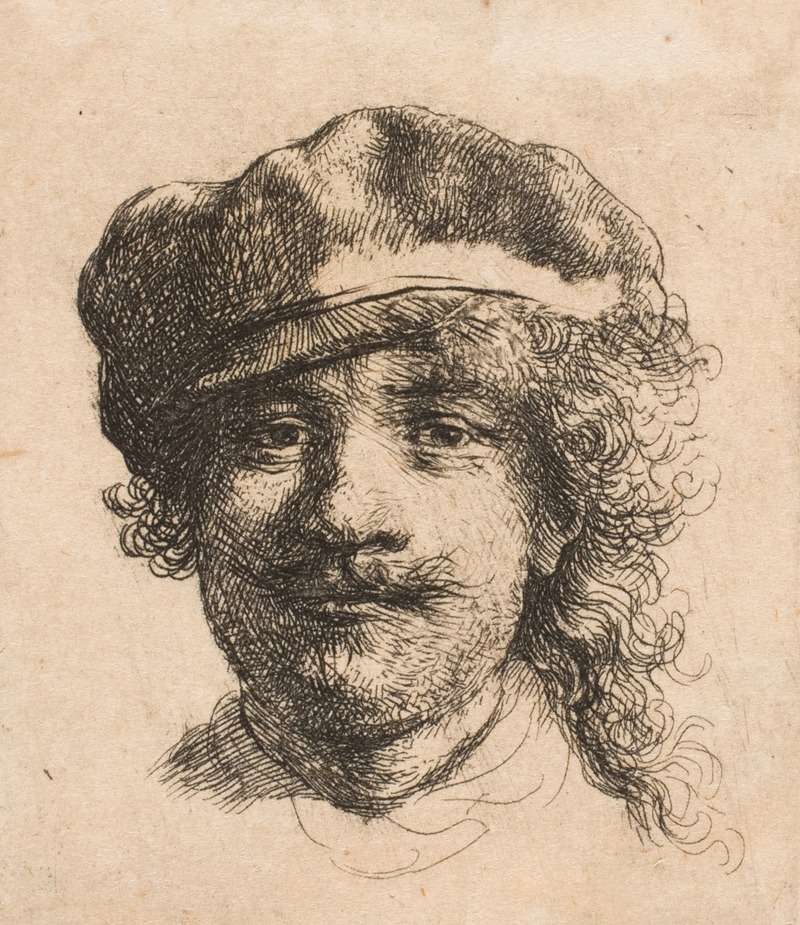 Rembrandt's self-portrait captures his introspective nature.