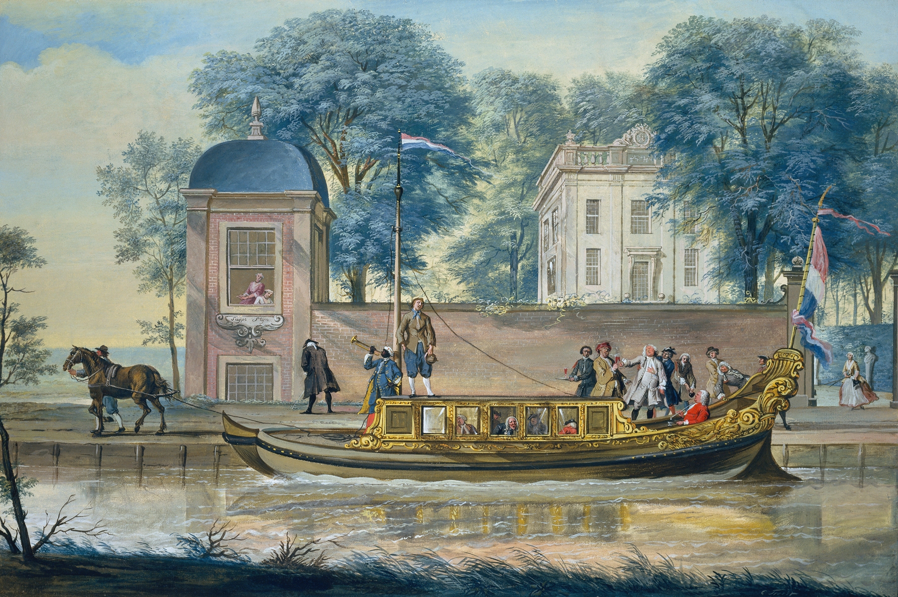 Suijpe Steijn, by Cornelis Troost, public domain