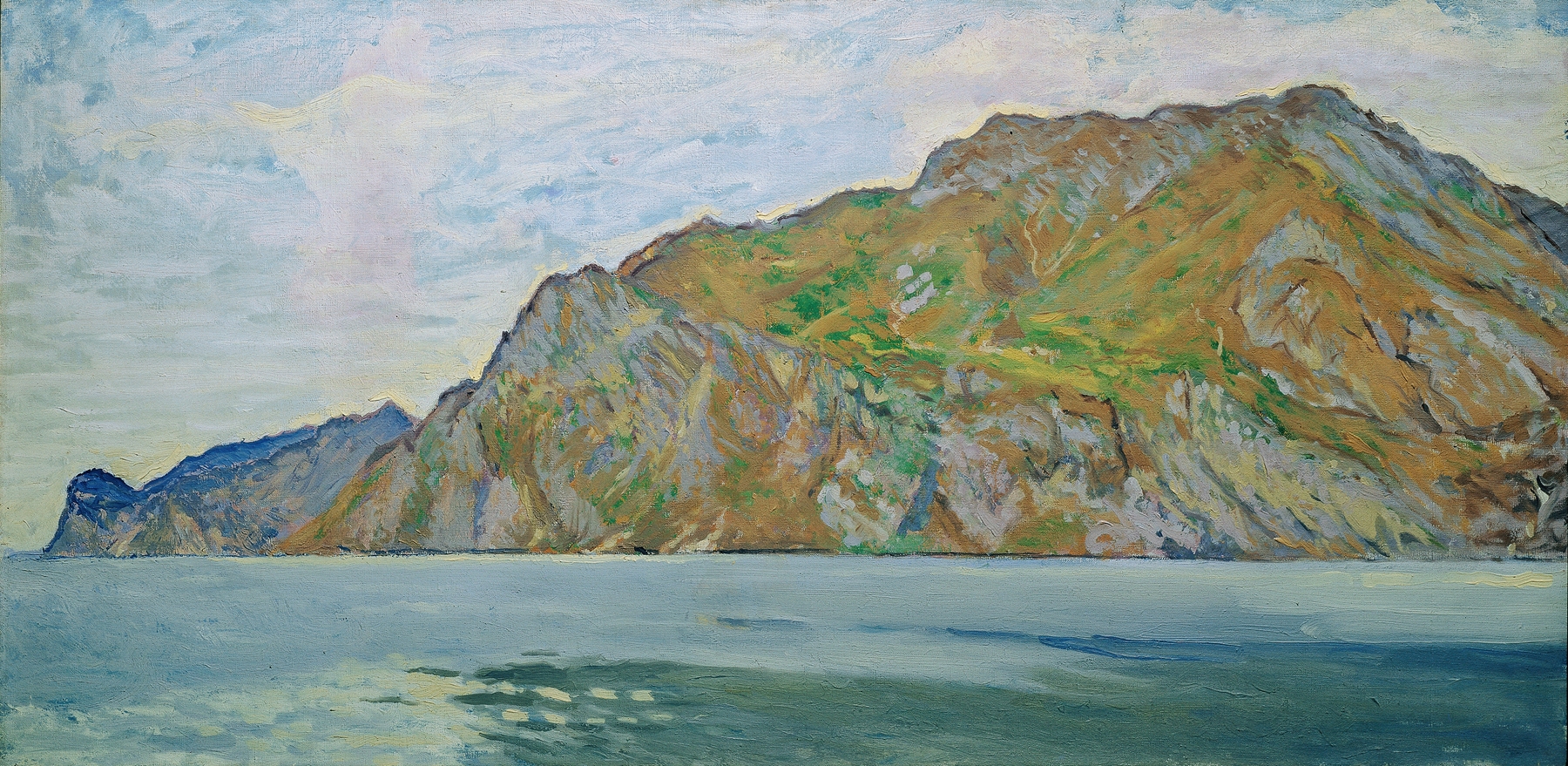 Blick von Torbole auf das Westufer des Gardasees, by Koloman Moser, public domain