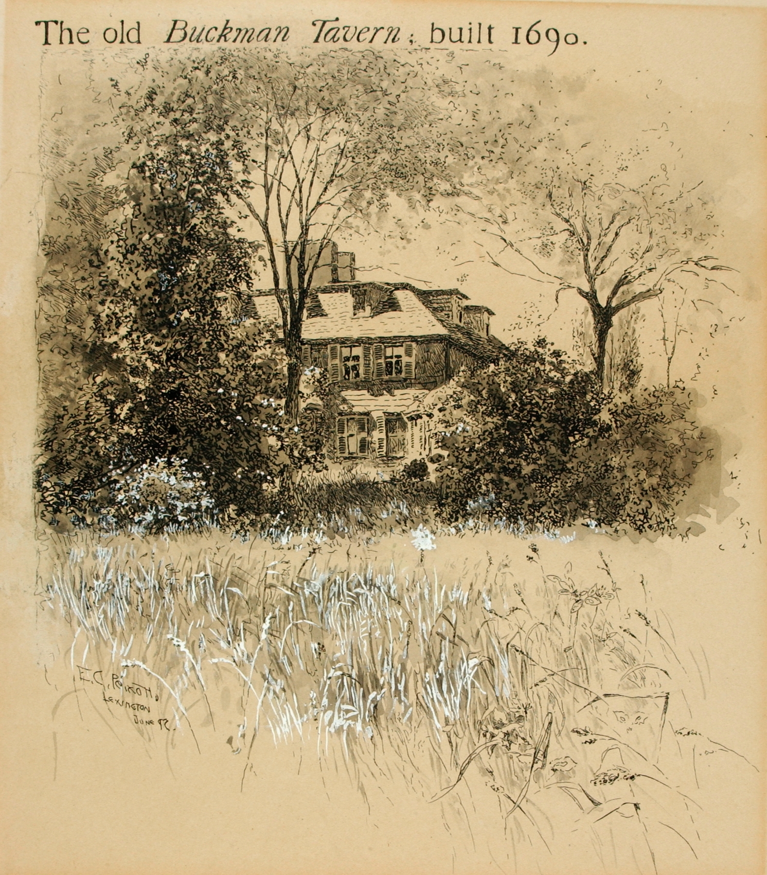 Lexington 2, by Ernest Peixotto, public domain