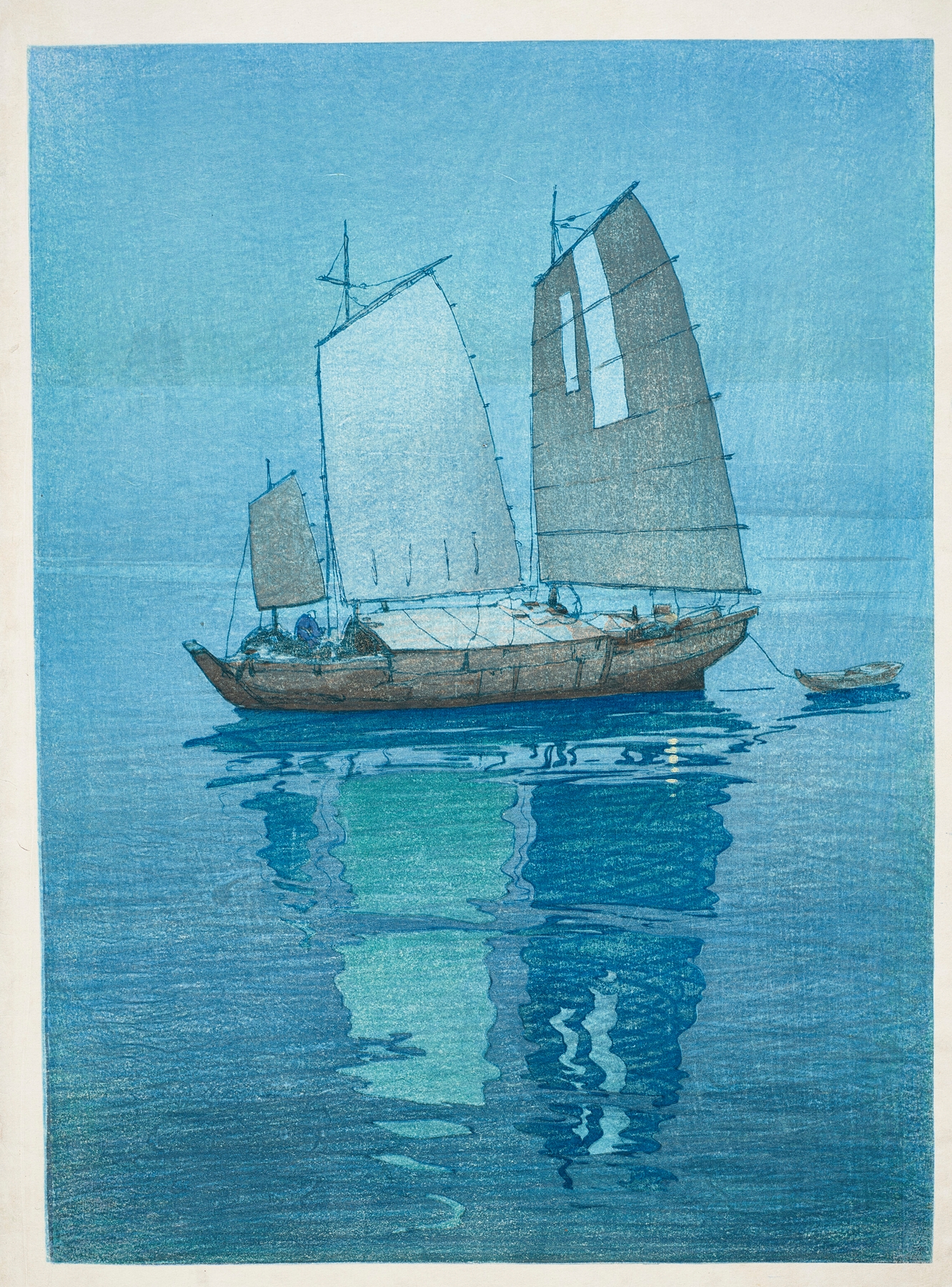 Hansen (Sailing Boats), by Yoshida Hiroshi, public domain