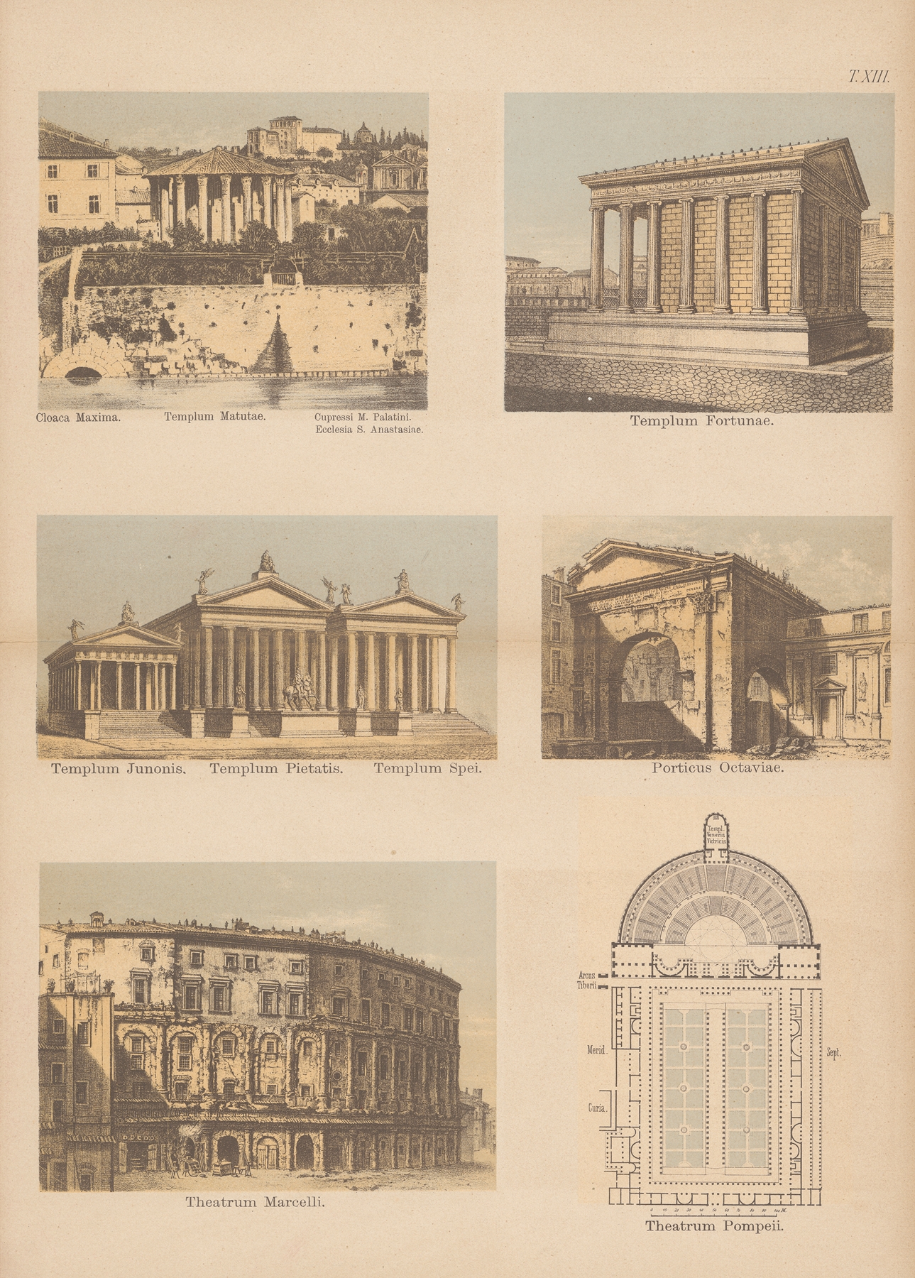 Templum Matutae by Christoph Ziegler, depicting ancient architecture in an unknown medium