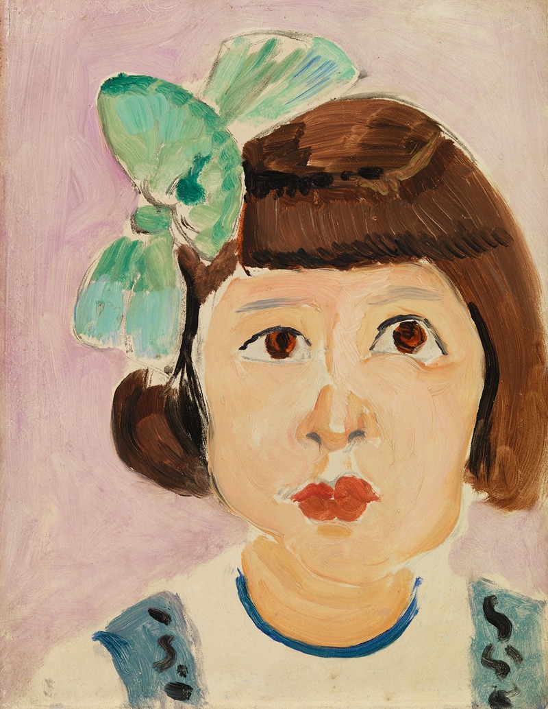 Henri Matisse's 'Head of a Young Girl' showcases vibrant colors and expressive brushwork.