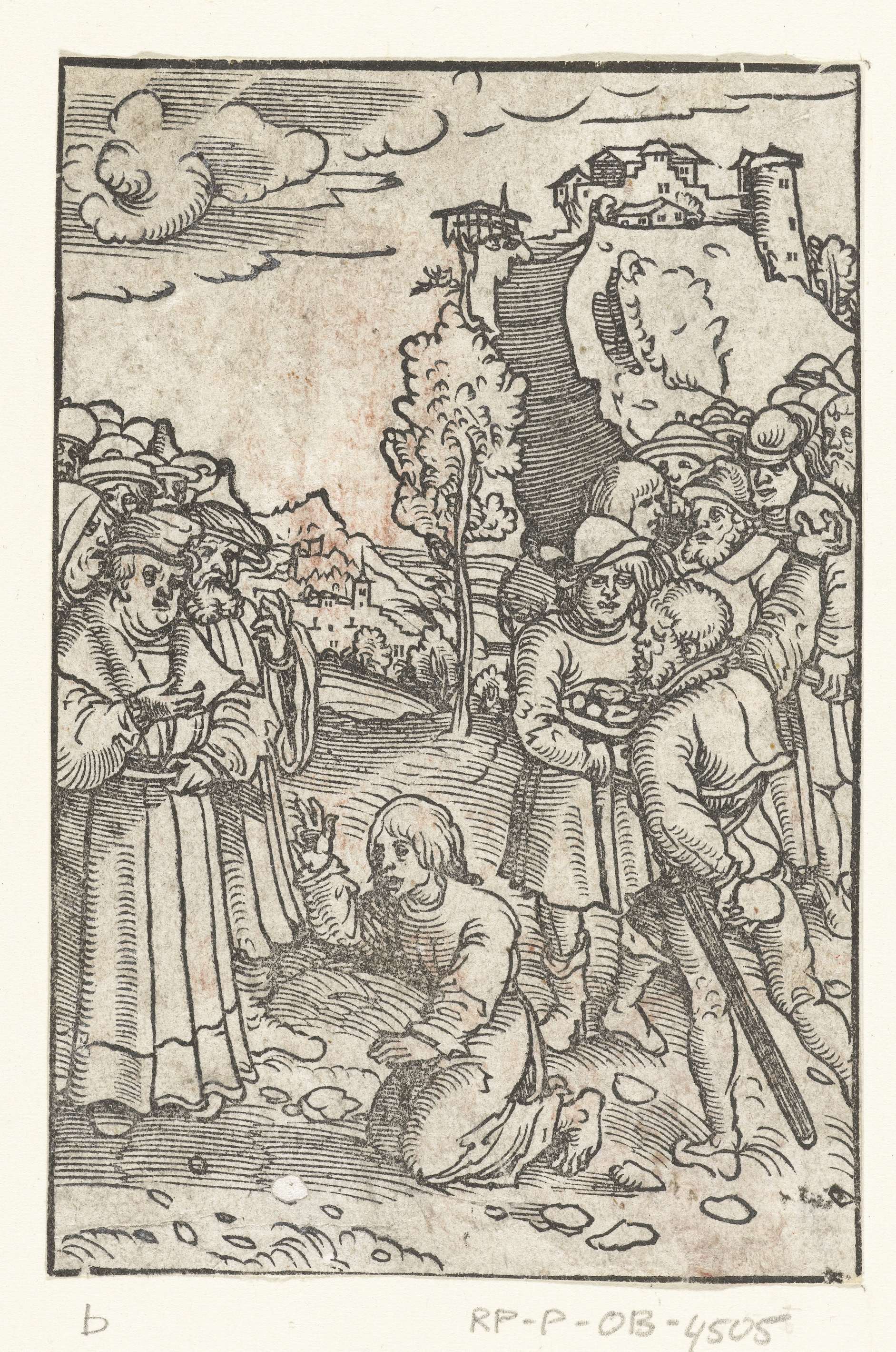 Steniging van Stefanus, by Lucas Cranach (I), public domain