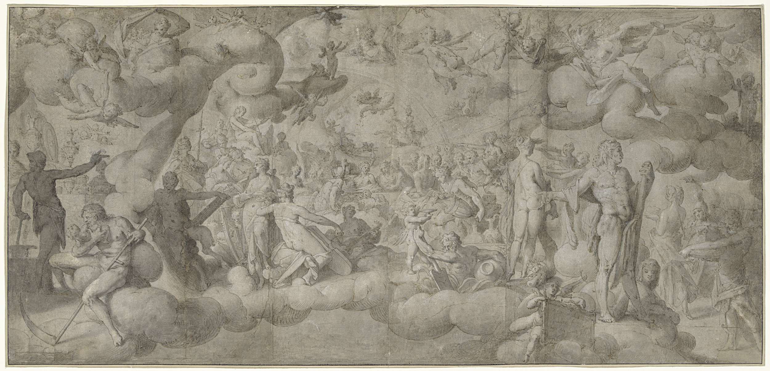 The Wedding of Cupid and Psyche, by Bartholomeus Spranger, public domain