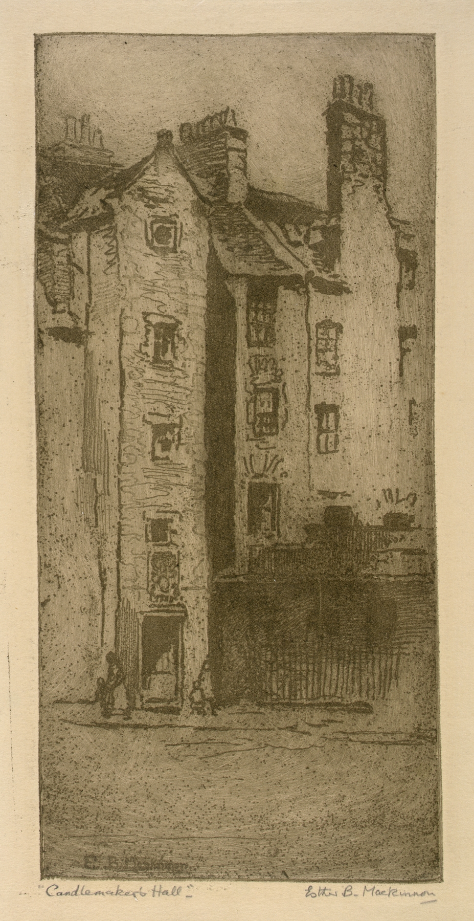 Candlemaker’s Hall, by Esther Blaikie MacKinnon, public domain