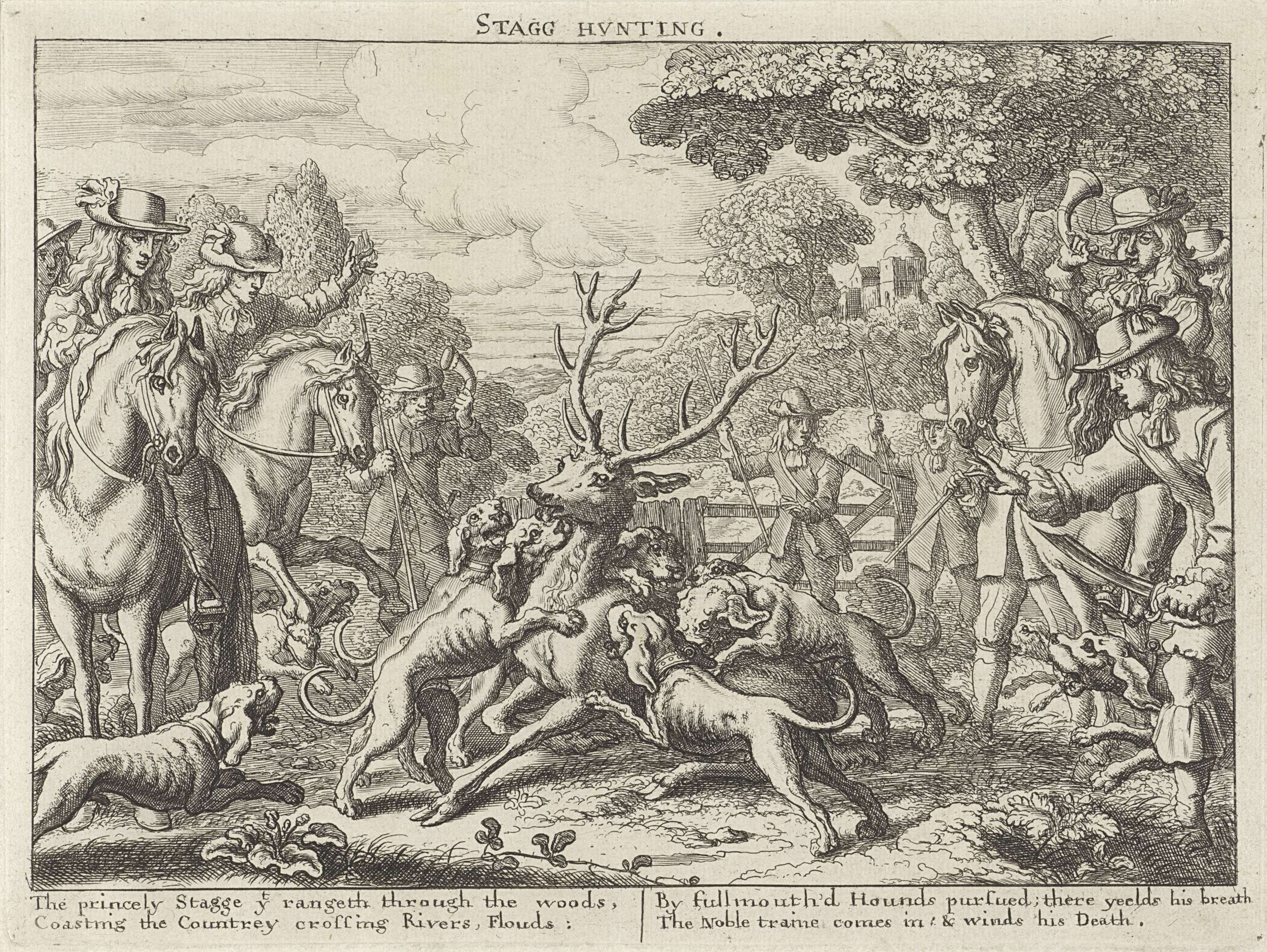 Hertenjacht, by Richard Gaywood, public domain
