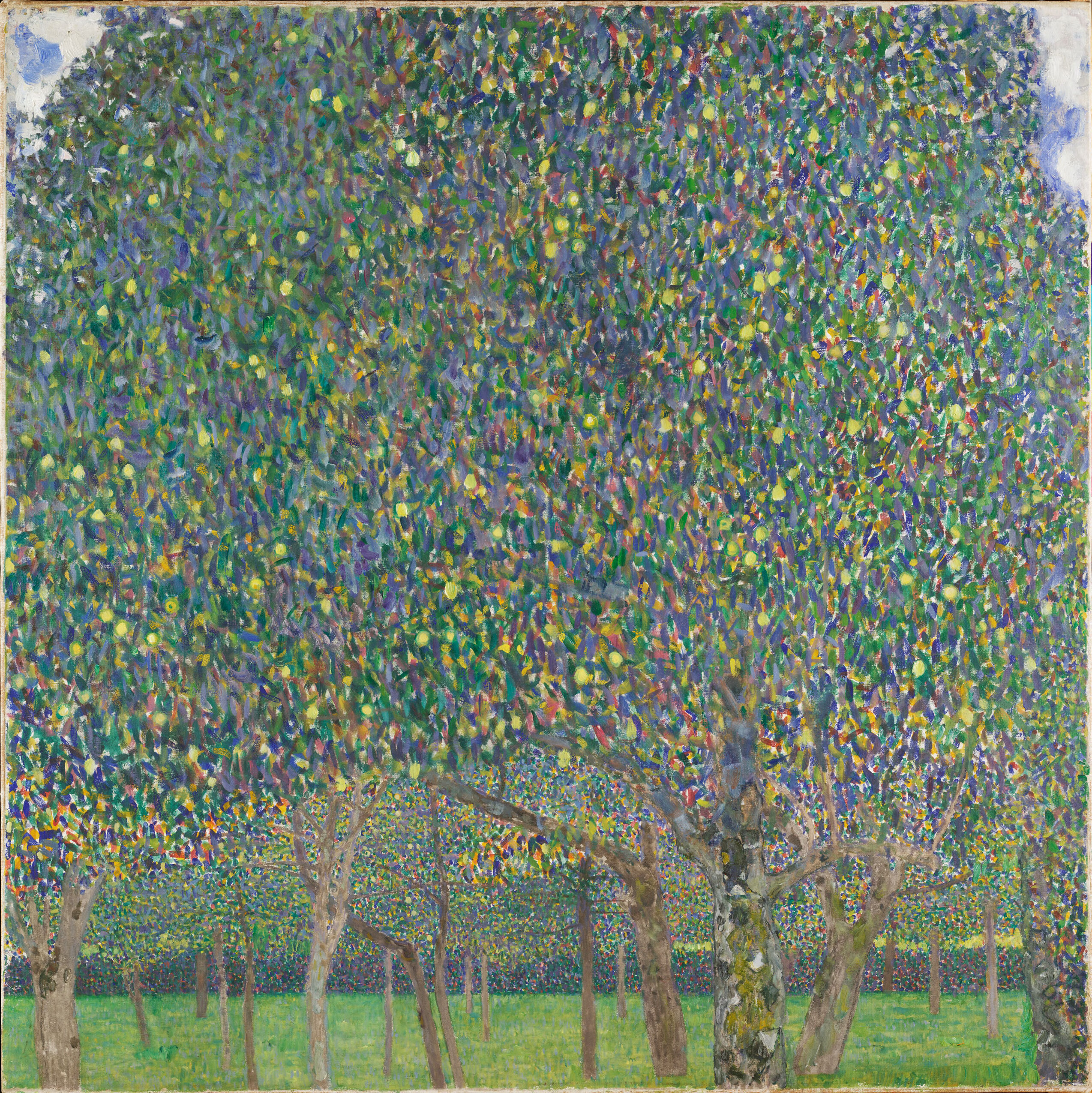Pear Tree, by Gustav Klimt, public domain