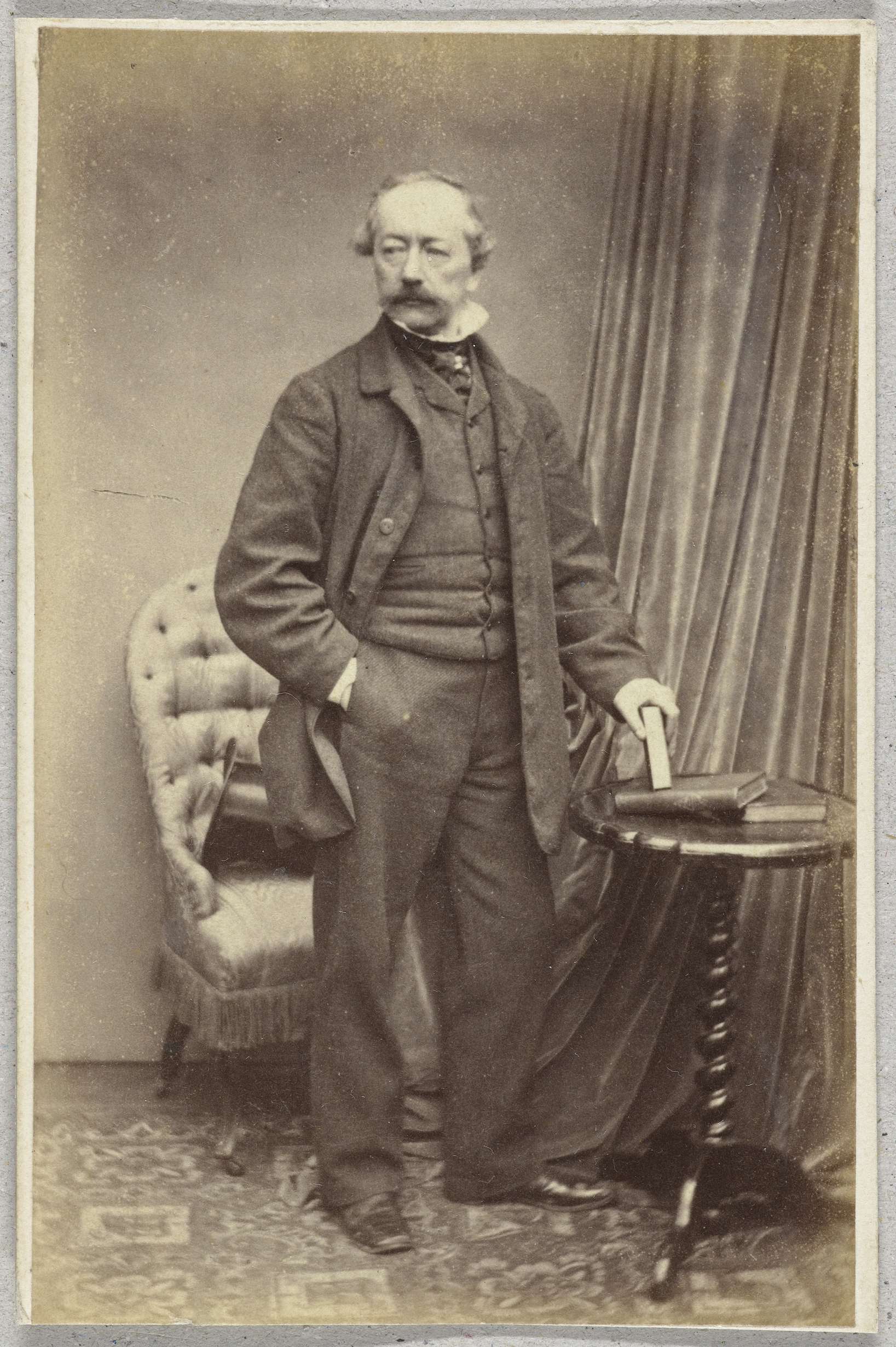 Portret van Charles Rochussen, by Maurits Verveer, public domain