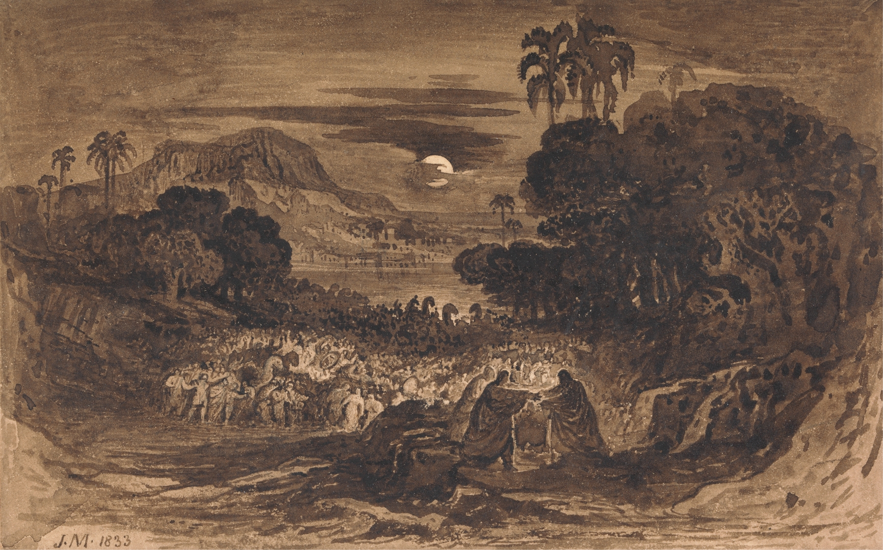 The Rescue of Lot, by John Martin, public domain