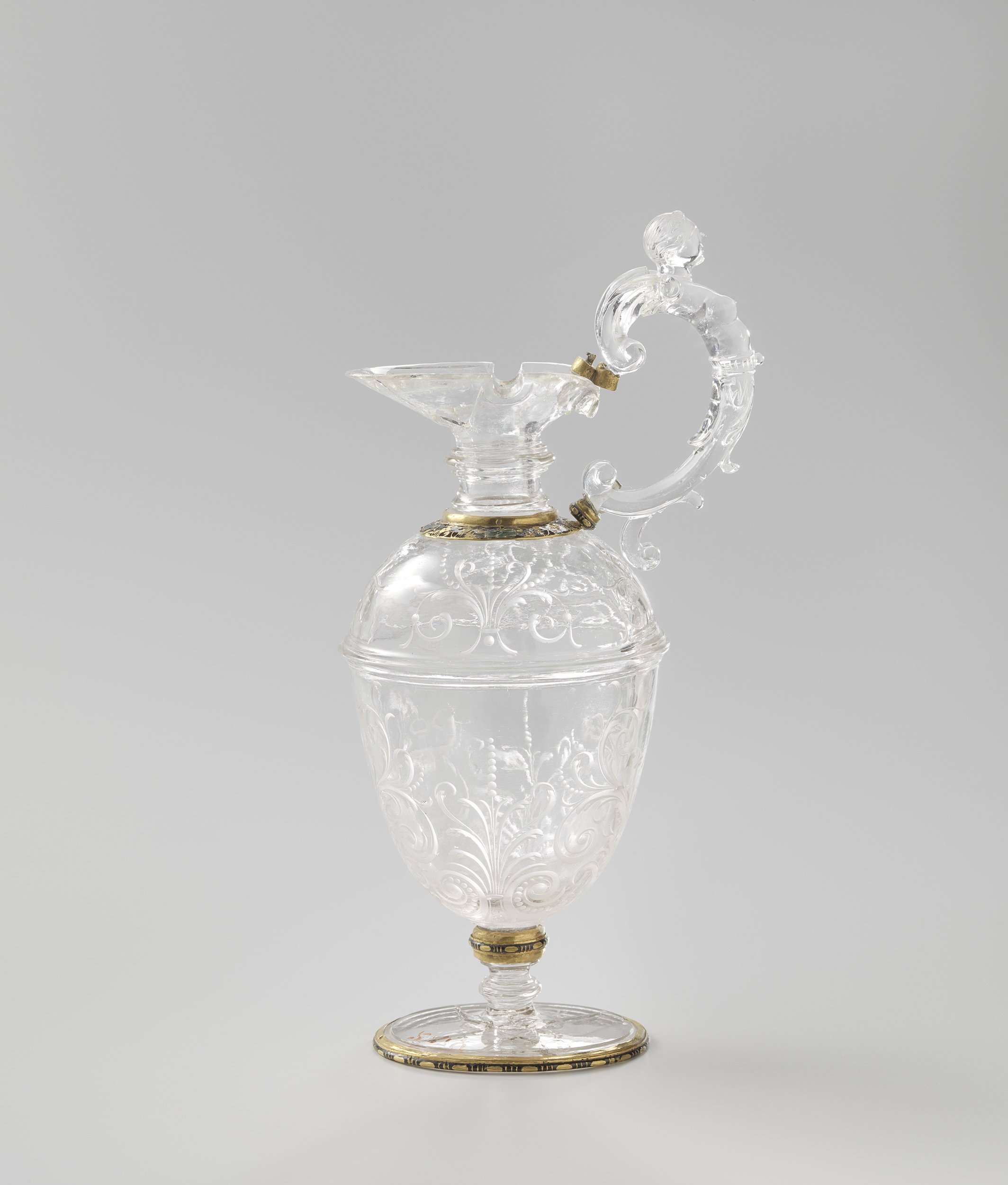 Ewer crafted in enamel by an unknown artist, c. 1600-1615