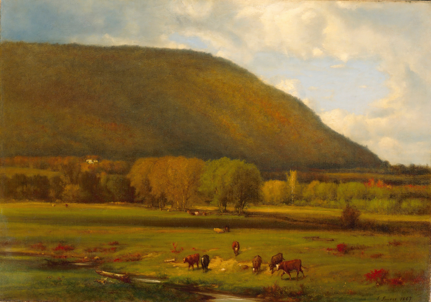 Hudson River Valley, by George Inness, public domain