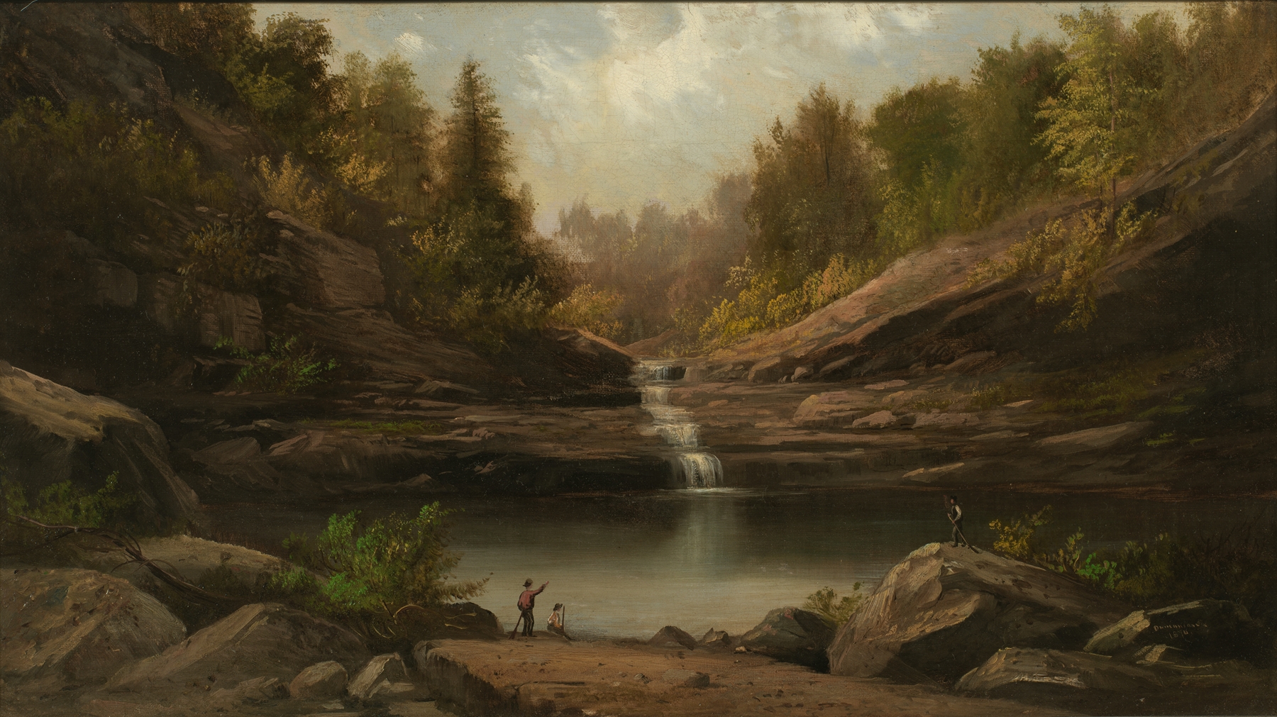 Mountain Pool, by Robert S. Duncanson, public domain