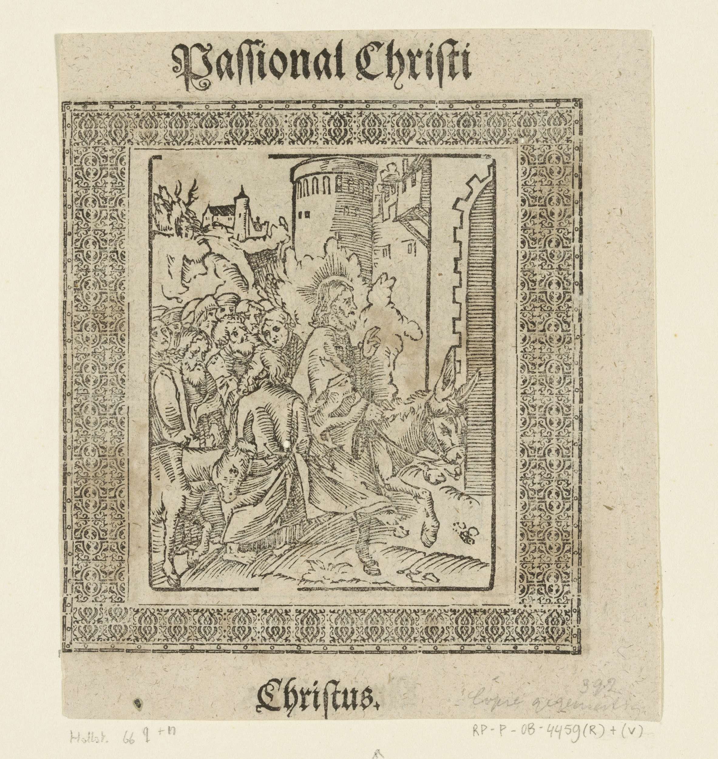 Intocht van Christus in Jerusalem, by Lucas Cranach (I), public domain