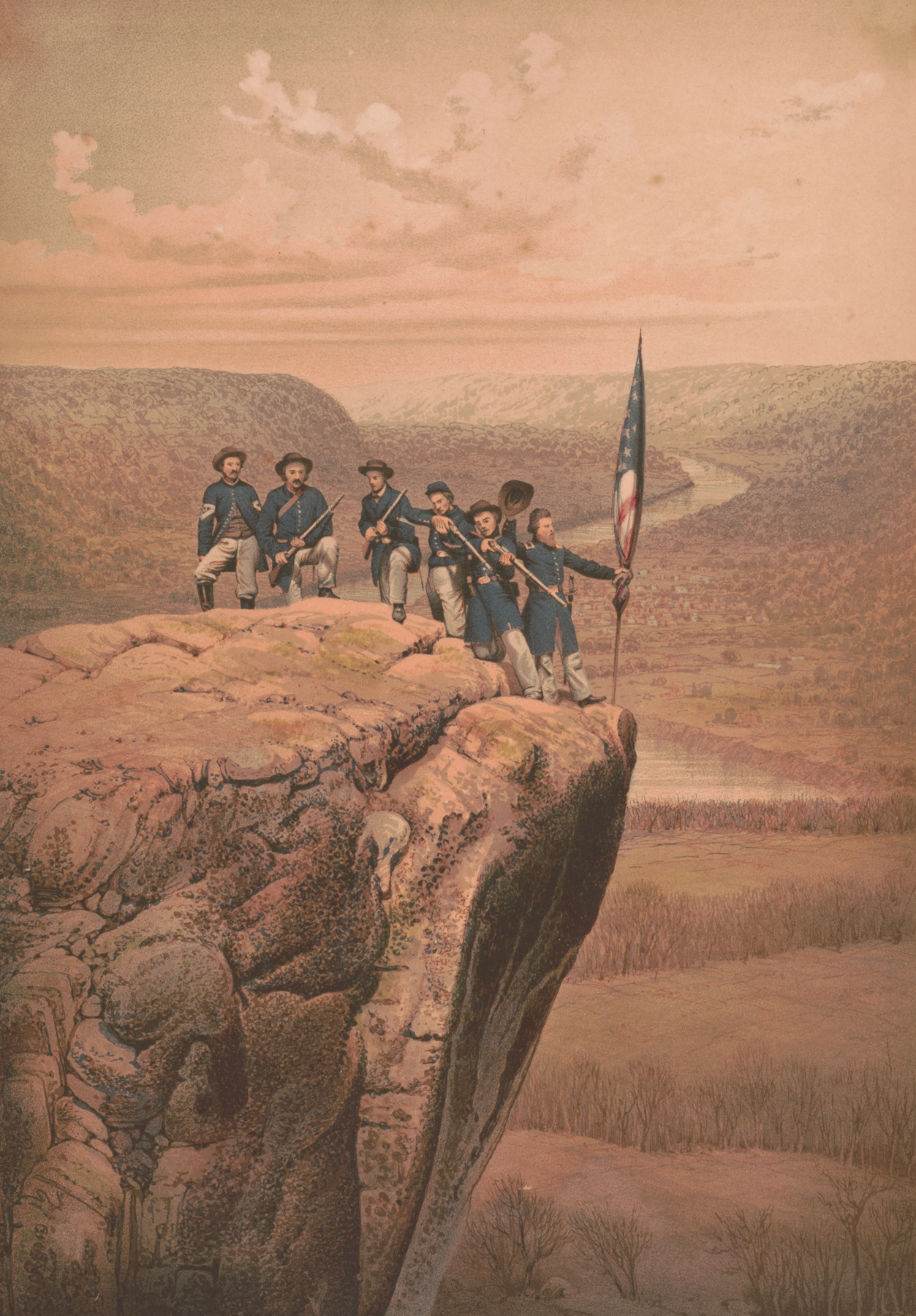 Lookout Mountain, Tenn., by James Fuller Queen, public domain