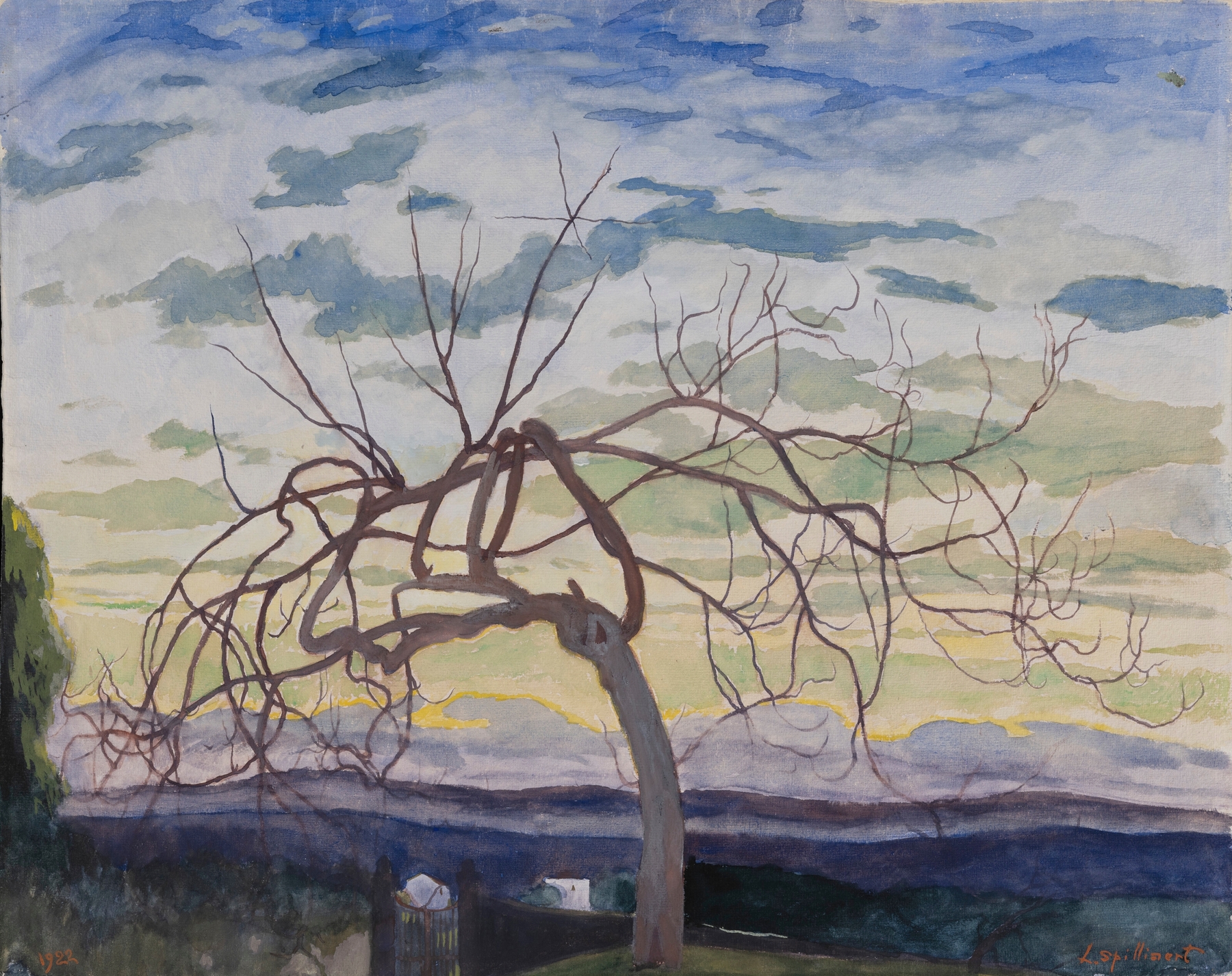 Vijgenboom in de winter, Grasse, by Léon Spilliaert, public domain