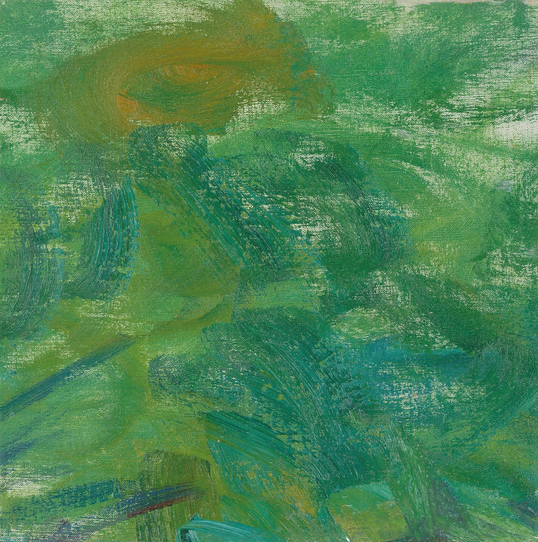 Nymphéas, by Claude Monet, public domain