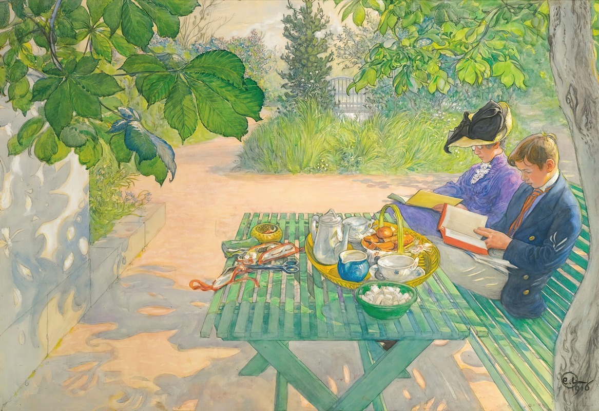 A serene scene of a woman reading in a cozy interior.