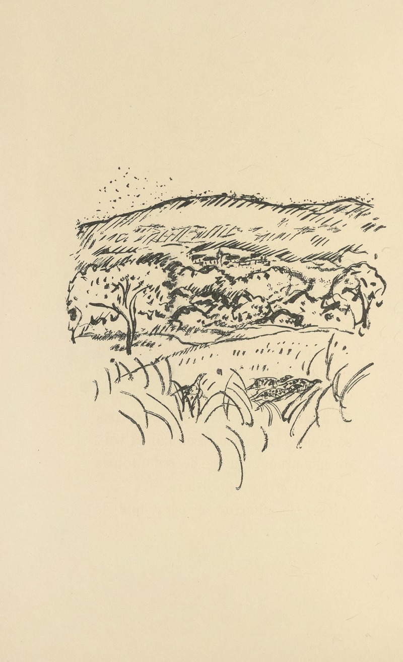 A vibrant botanical illustration by Pierre Bonnard.