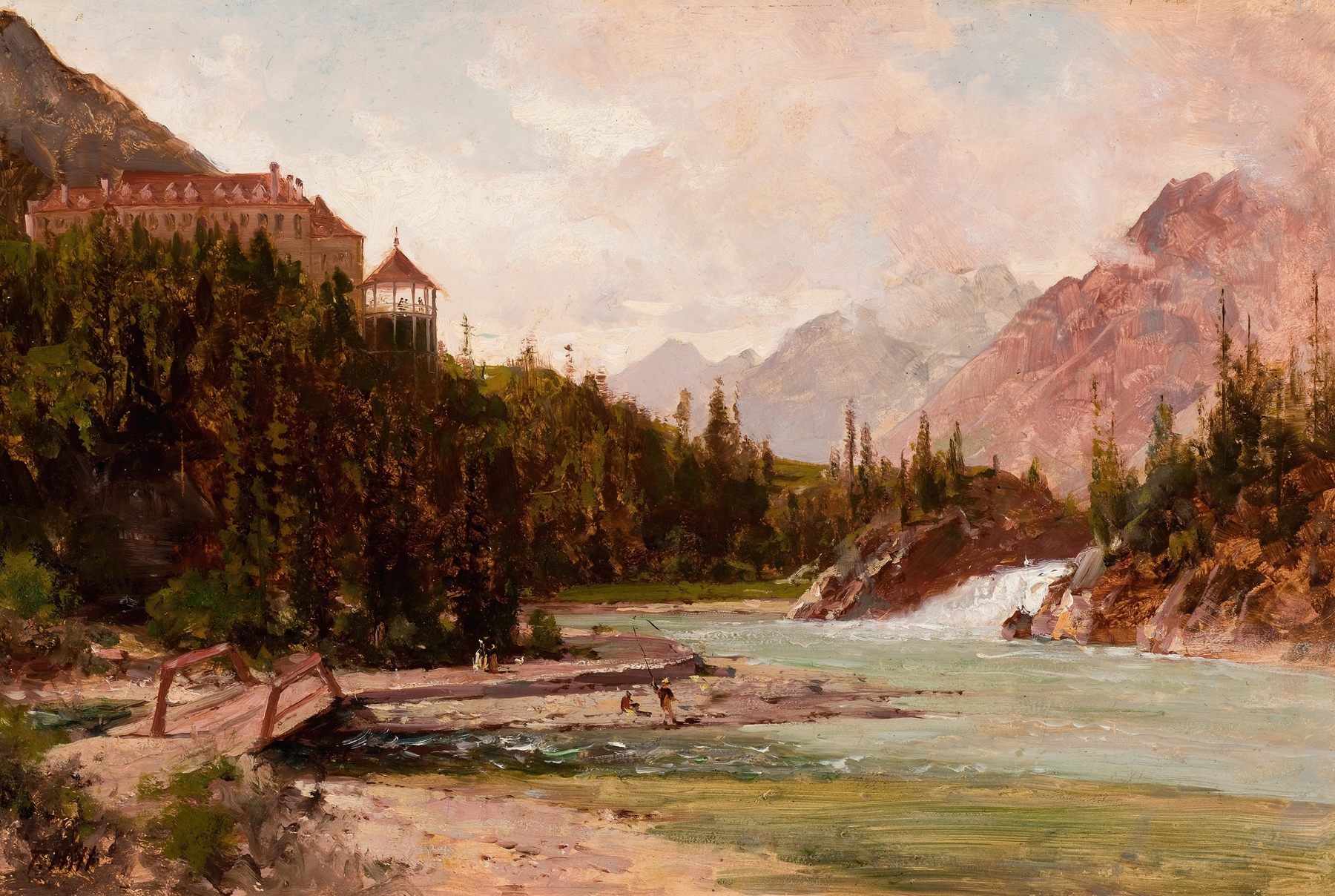 Columbia River, by Thomas Hill, public domain