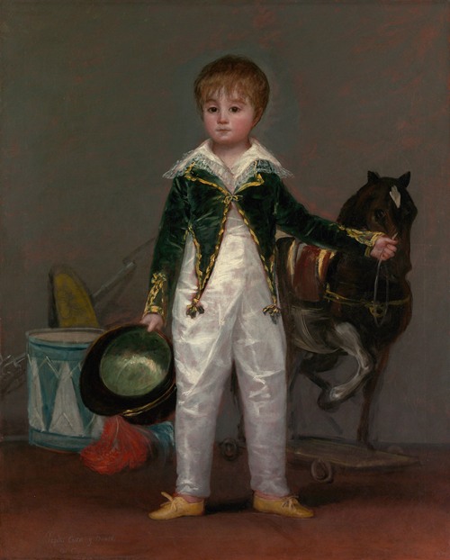 Portrait of José Costa y Bonells by Francisco de Goya.