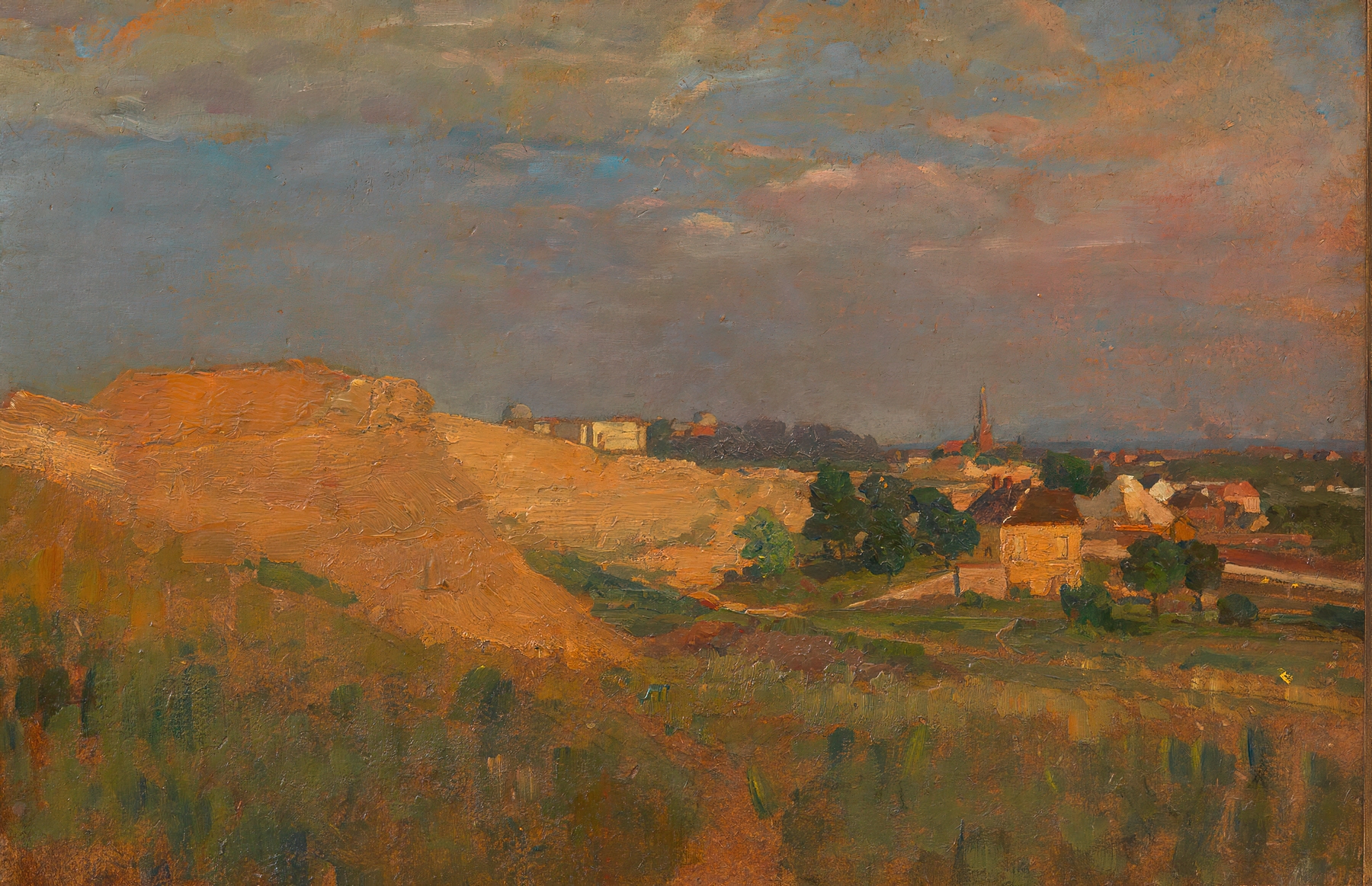 Blick auf Wien von der Türkenschanze, by Tina Blau, public domain