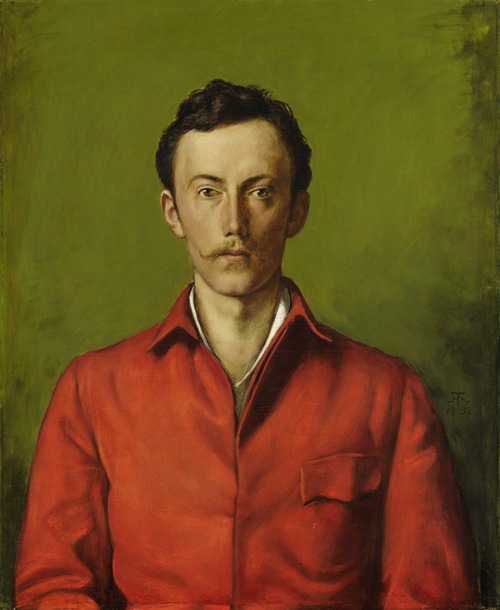 Portrait of Prince Frederick Charles of Hesse by Hans Thoma.