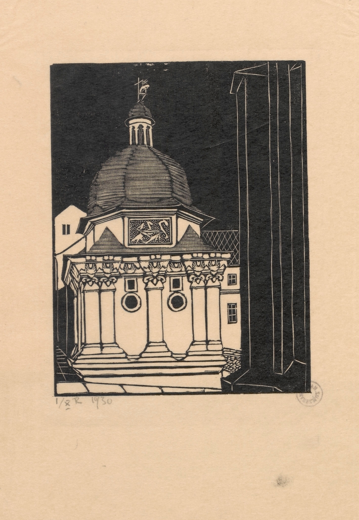 Lwów – Kaplica Boimów by Wiktoria Goryńska, modernism, architecture