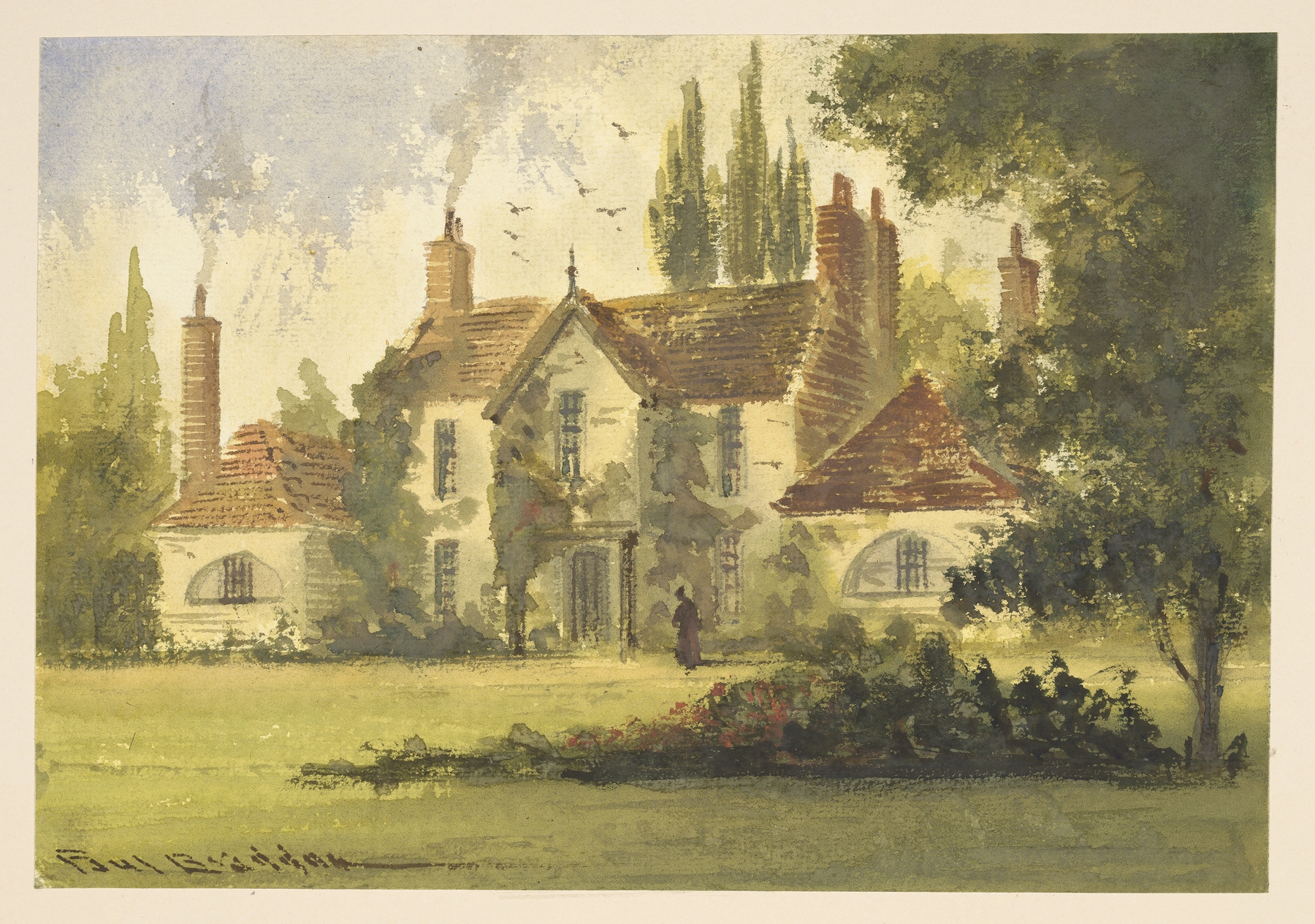 Haunts of Sarah Siddons Pl.7, by Paul Braddon, public domain