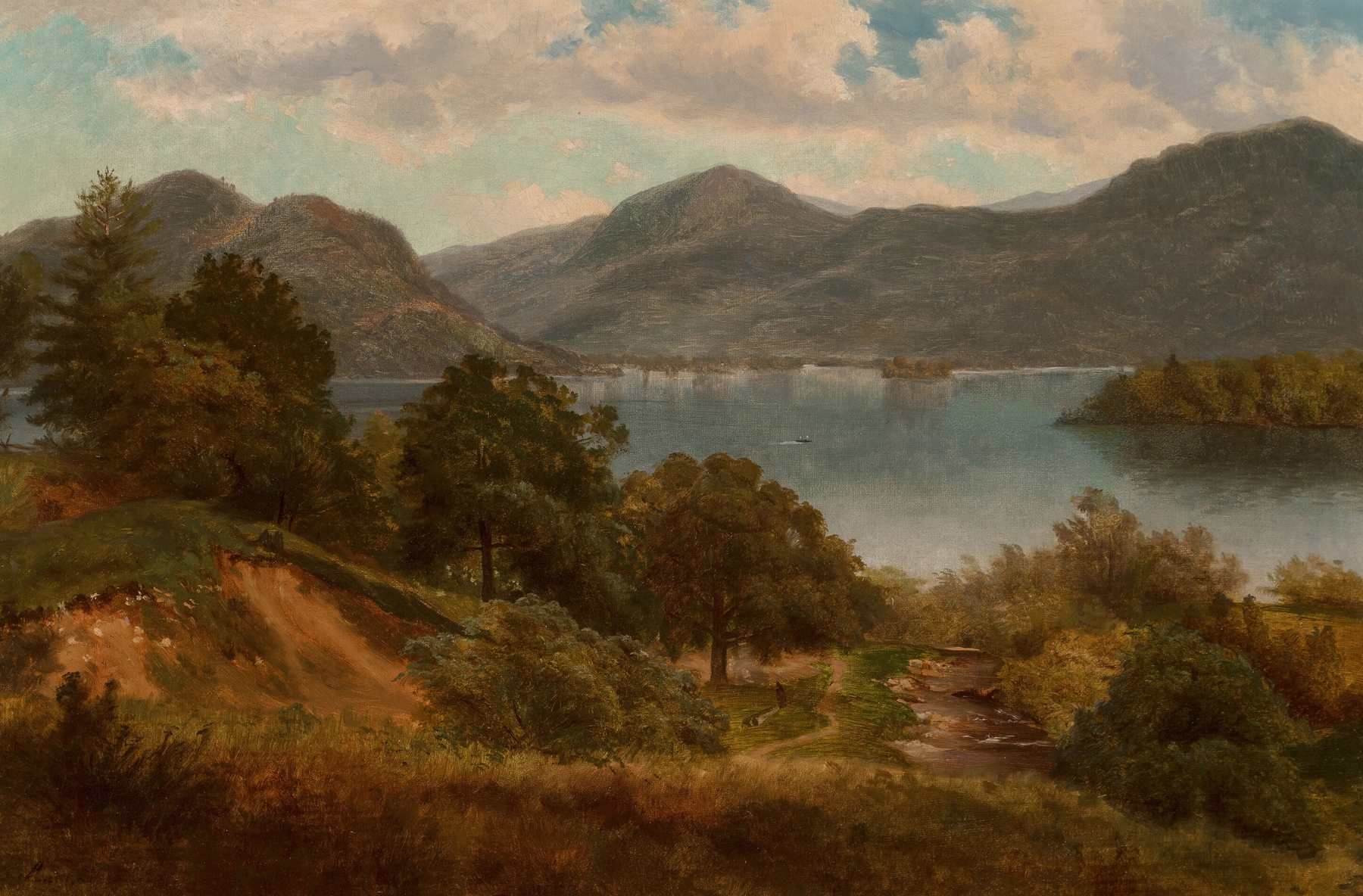 Lake George, by Asher Brown Durand, public domain