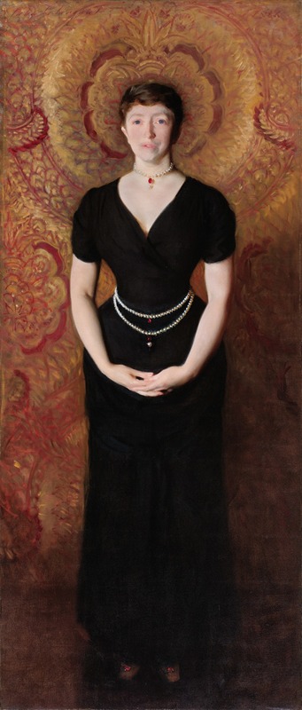 Portrait of Isabella Stewart Gardner by John Singer Sargent.