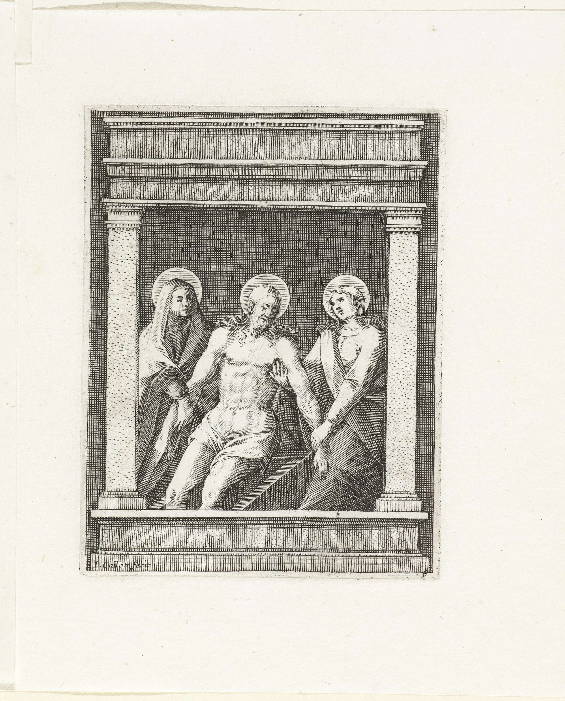 Engraving by Jacques Callot featuring intricate figures and expressions.