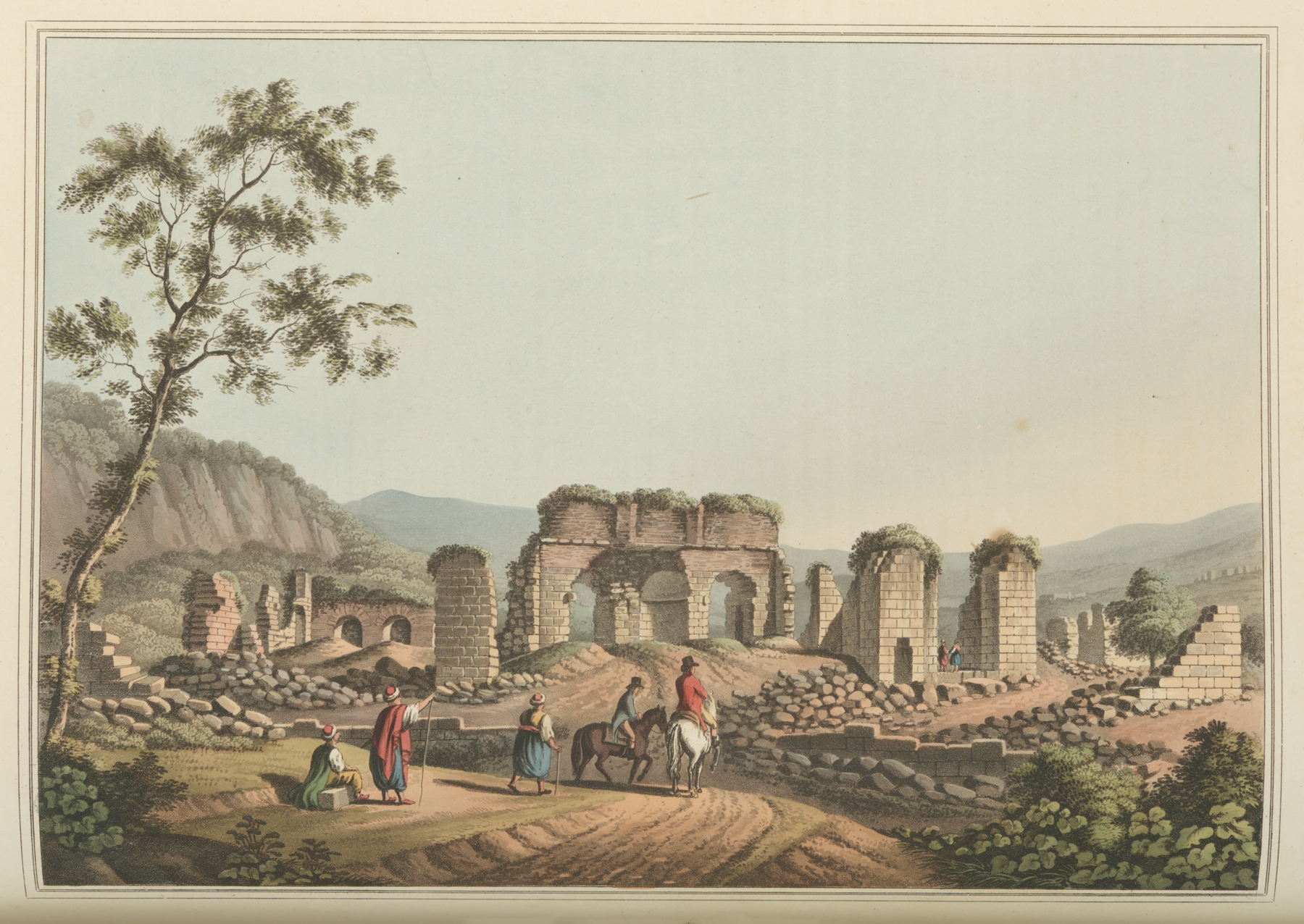 Ruins of the Temple of Diana at Ephesus by Luigi Mayer, Romanticism