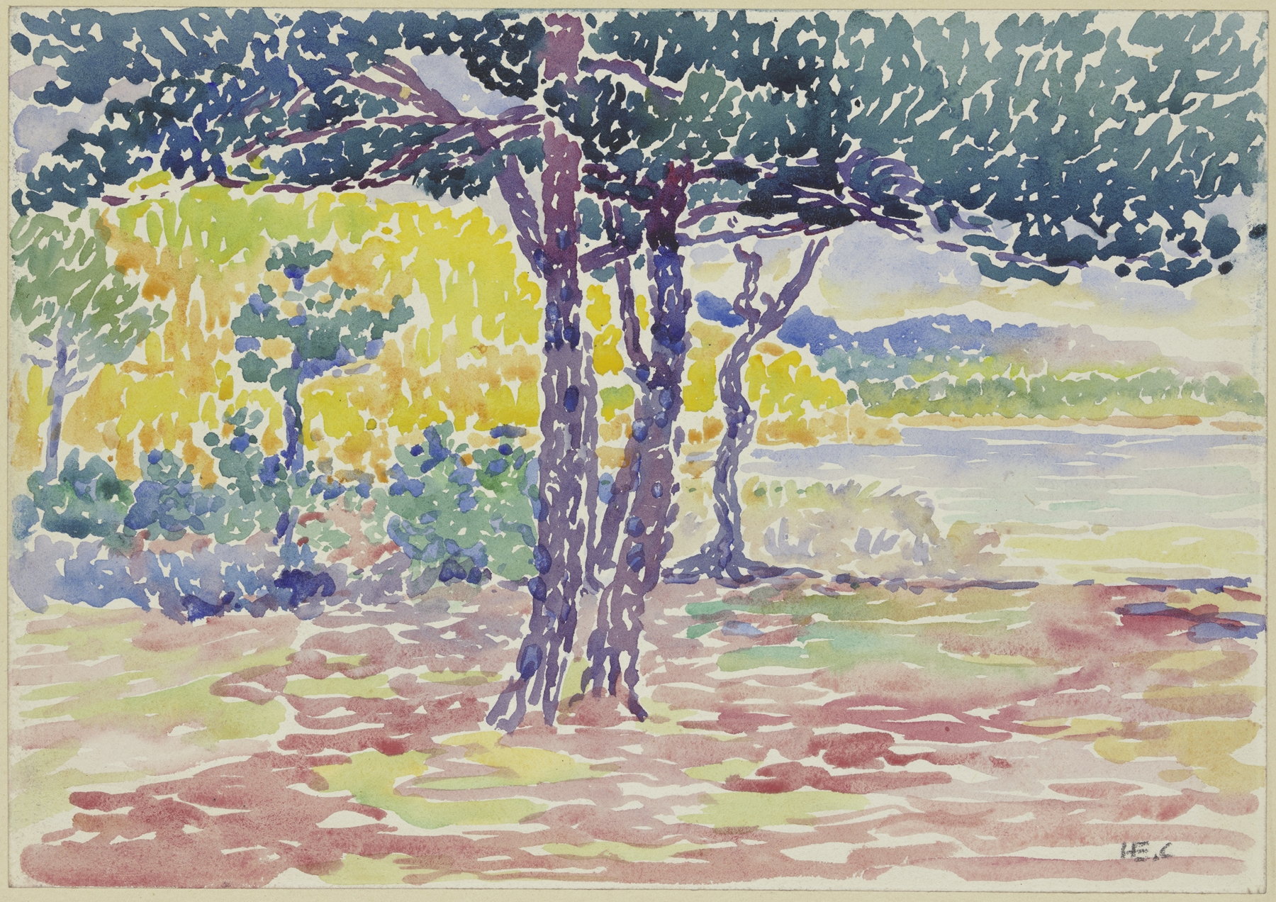 Meeresgestade, by Henri-Edmond Cross, public domain