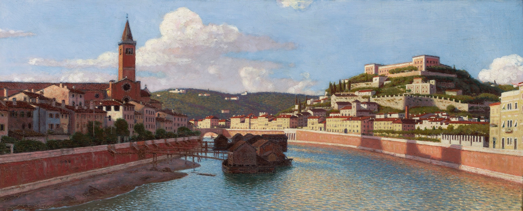 View of Verona, by Aleksander Gierymski, public domain