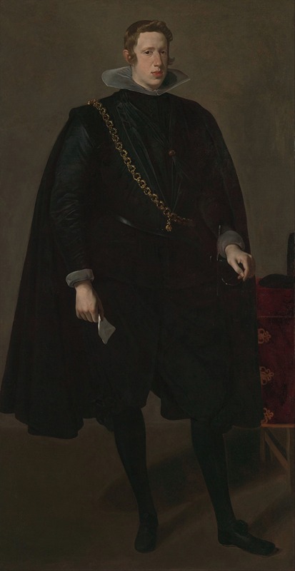 A portrait of Philip IV, King of Spain, by Diego Velázquez.
