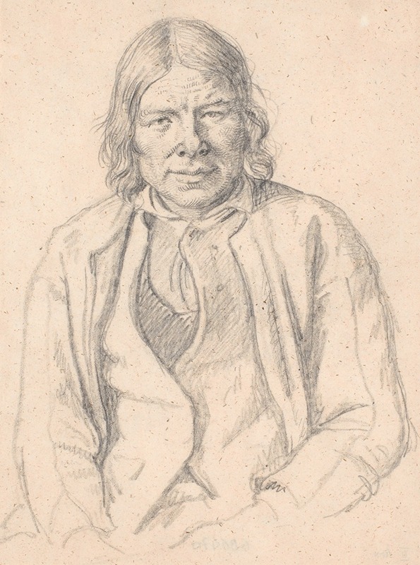 A portrait of a Swedish farmer by Wilhelm Marstrand.