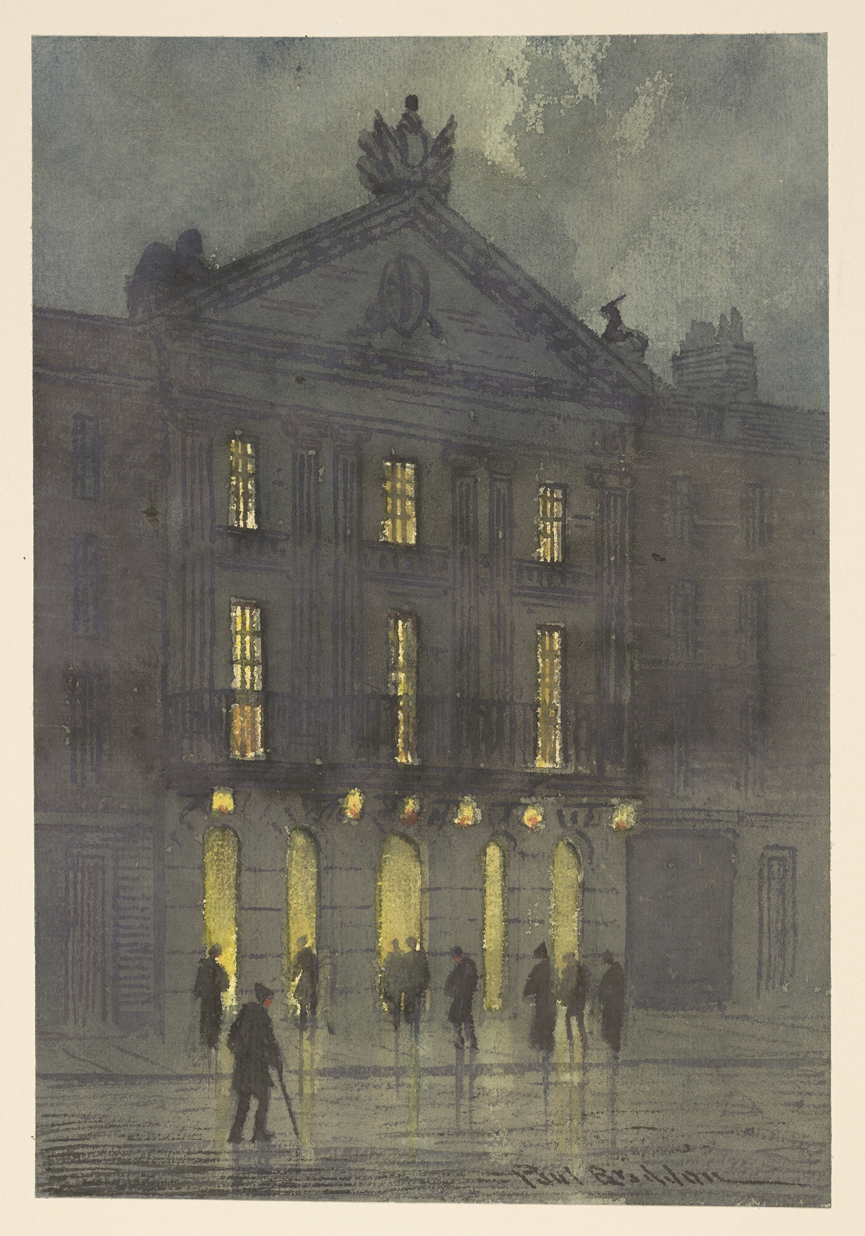 Haunts of Sarah Siddons Pl.5, by Paul Braddon, public domain