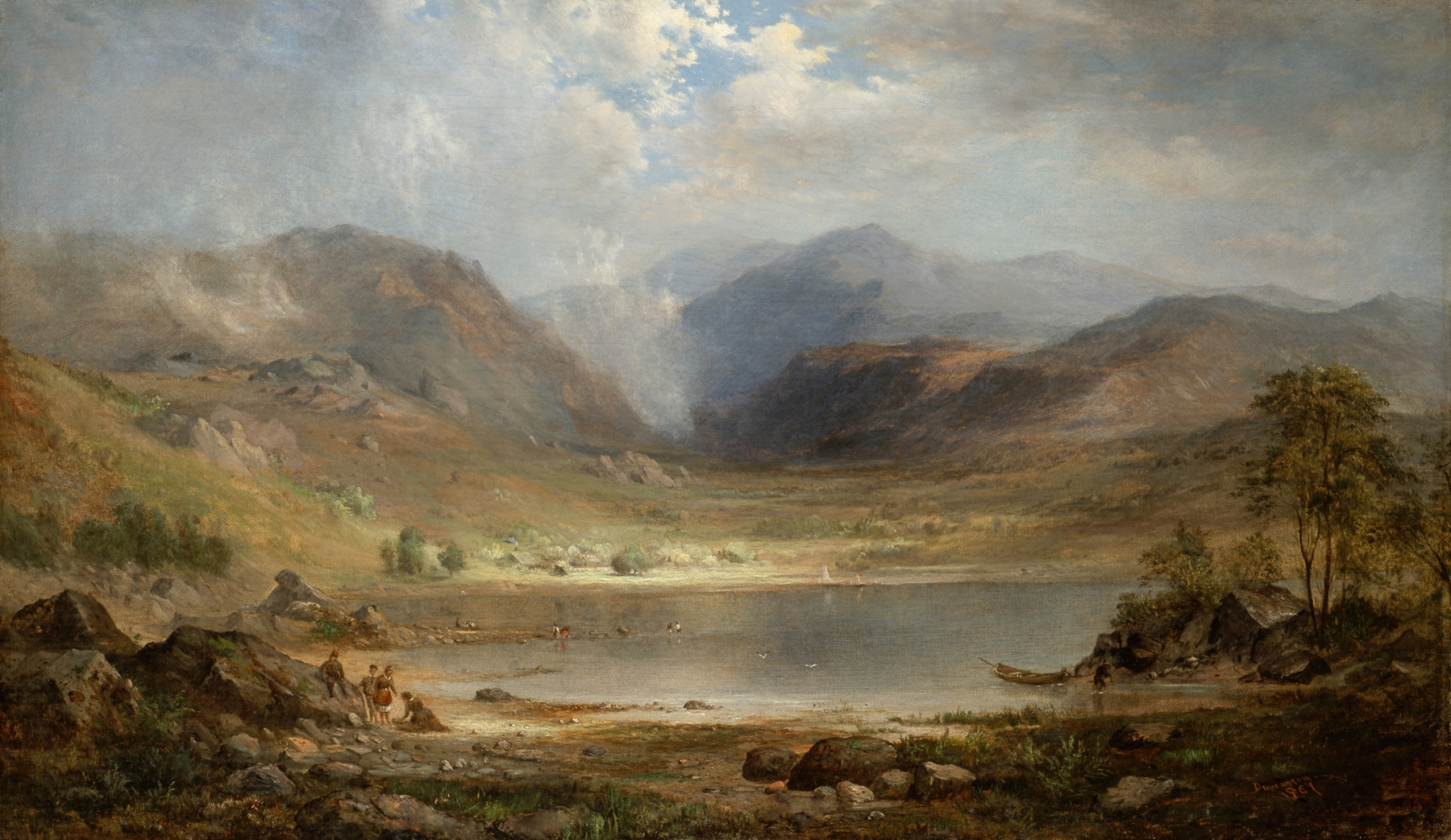 Loch Long, by Robert S. Duncanson, public domain