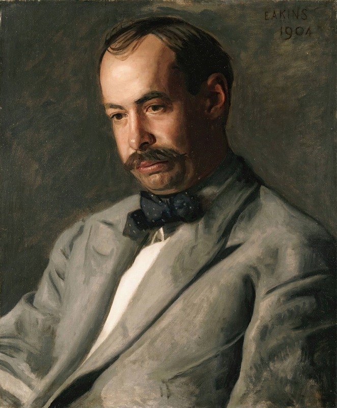 Portrait of Charles Percival Buck by Thomas Eakins.
