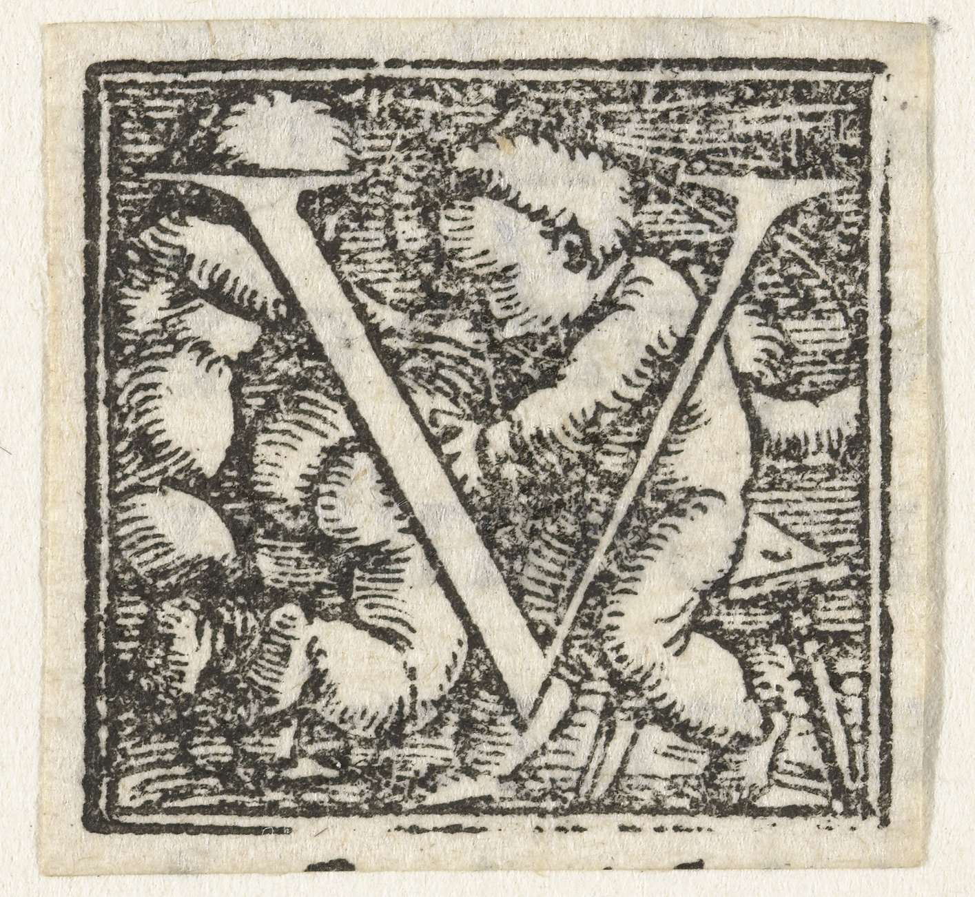 Genre scene on paper by Hans Holbein depicting children interacting with vivid colors.