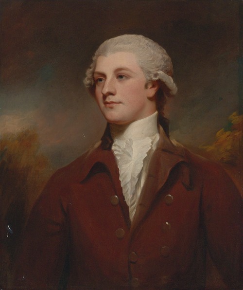 Portrait of Bryan Cooke of Owston by George Romney.