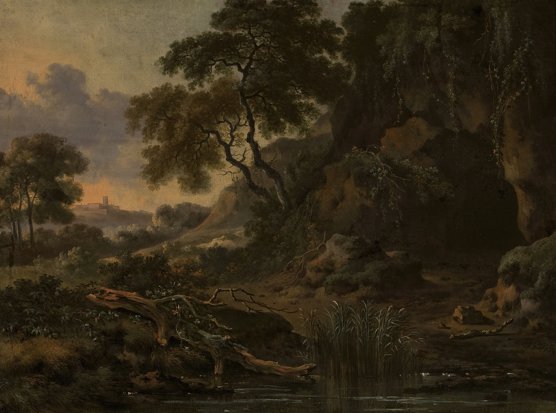 Landscape, by Jan Wijnants, public domain