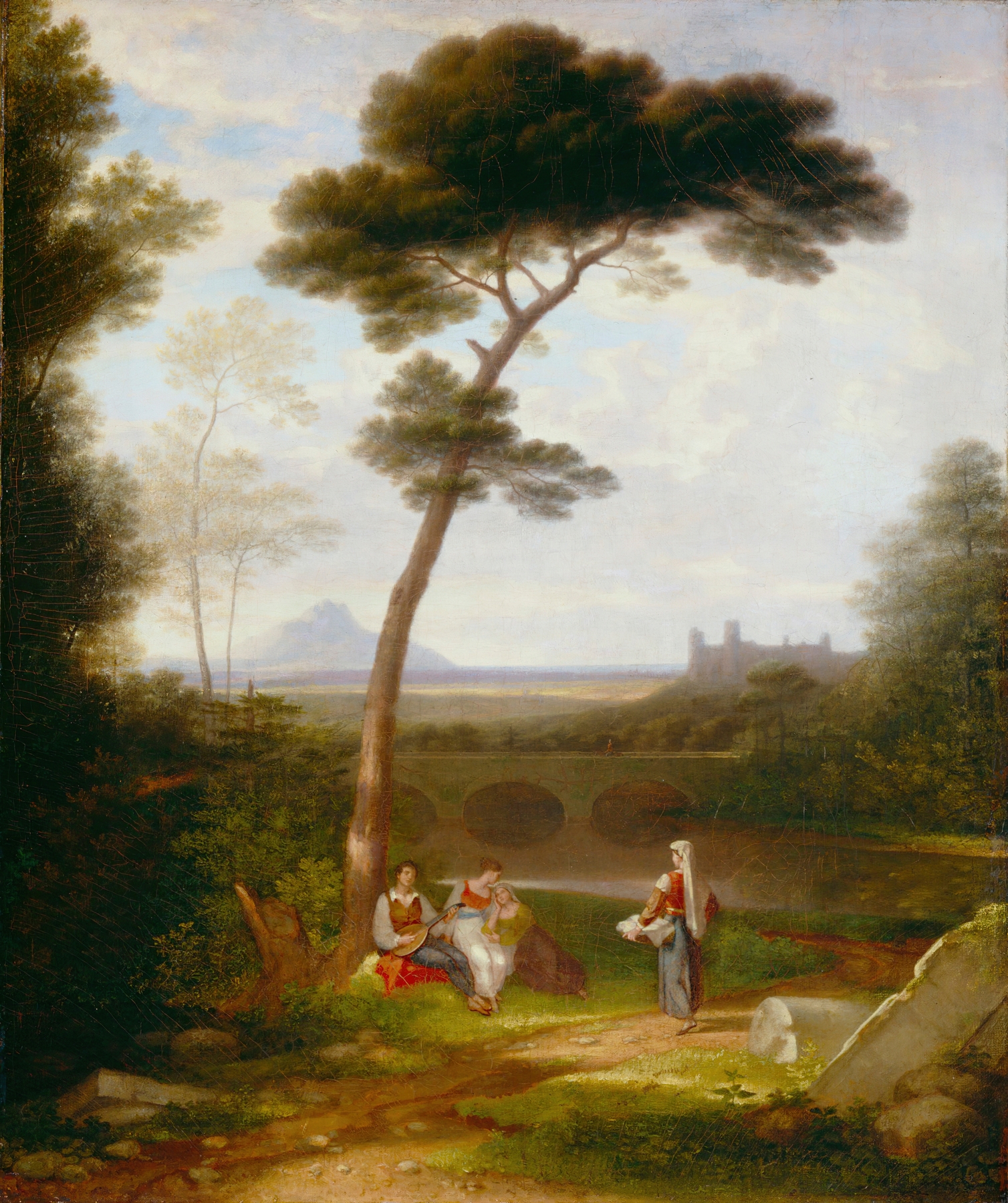 Italian Landscape, by Washington Allston, public domain