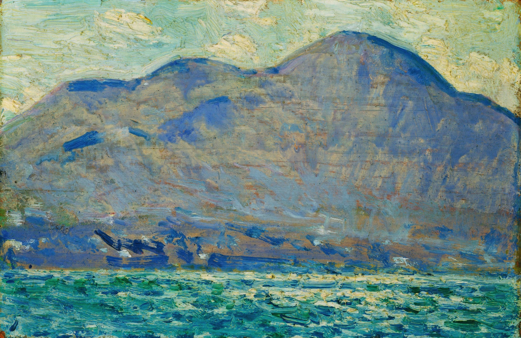 Mt. Beacon at Newburgh, by Childe Hassam, public domain