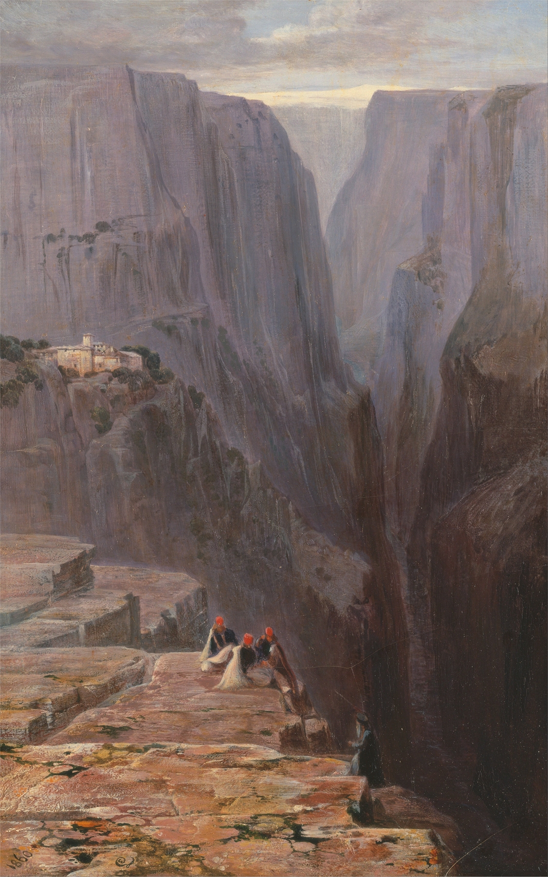 Zagori, Greece, by Edward Lear, public domain